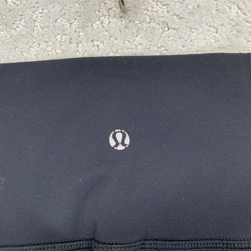 Lululemon Leggings Size 2??? Black/Grey Faded Yoga Pants‎ - Picture 6 of 13